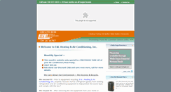 Desktop Screenshot of eandlheating.com